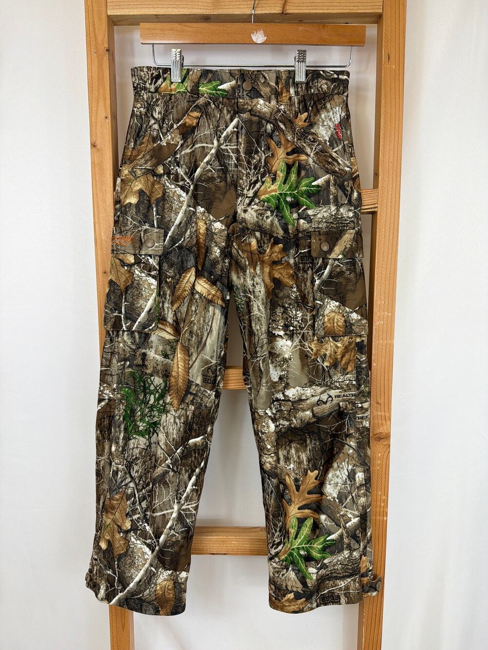 Rustic Ridge Bark and Leaf Camo Utility Cargo Pants Medium